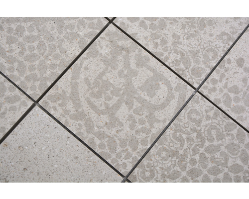 Carreaux avec motif et joints