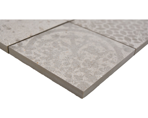 Carreaux avec motif en détail