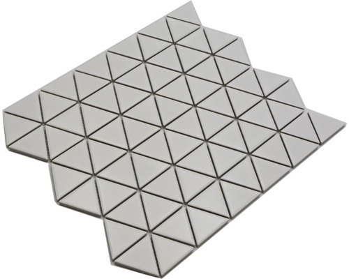 Mosaïque avec éléments triangulaires