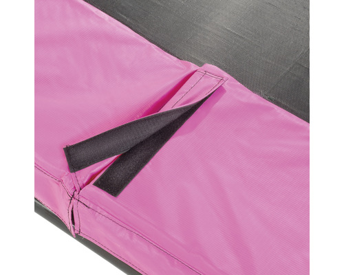 Gros plan d''une housse de trampoline avec fermeture velcro