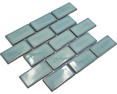 Mosaikfliesen in rechteckiger Form