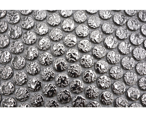 Mosaïque avec des formes rondes et irrégulières