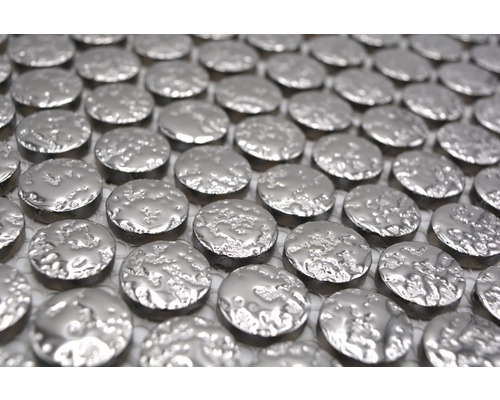 Carreaux de mosaïque argentés pour la décoration des murs et des sols