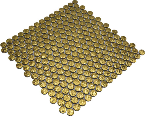 Mosaikfliese mit runden Elementen