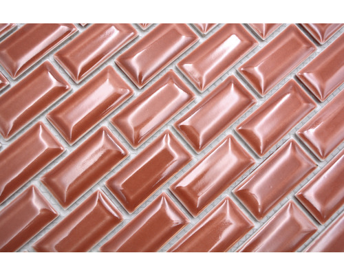 Carreaux de mosaïque en motif à chevrons