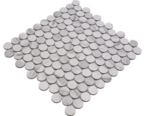 Mosaïque avec éléments ronds