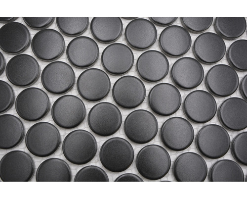 Mosaïque en céramique, forme ronde