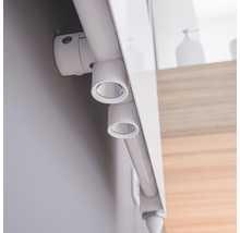 SCHULTE Designheizkörper Turin 1703 x 505 mm weiss matt mit Mittelanschluss