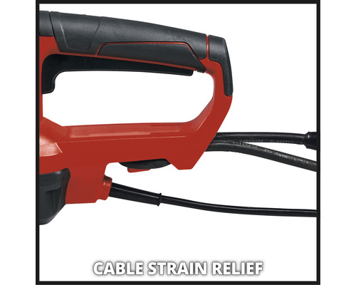 Décharge de traction sur le câble d''une perceuse