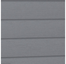 Façade en panneaux de bois