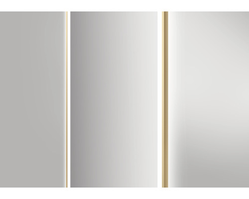 Spiegel mit seitlicher Beleuchtung