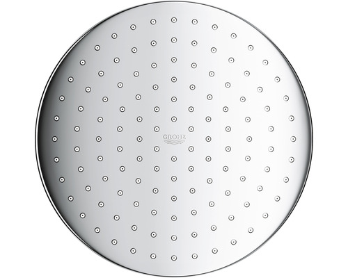 Runde Duschbrause mit Grohe Logo