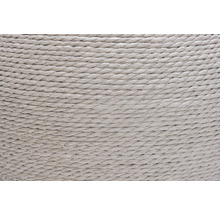 Gros plan d''une corde torsadée en fibres naturelles