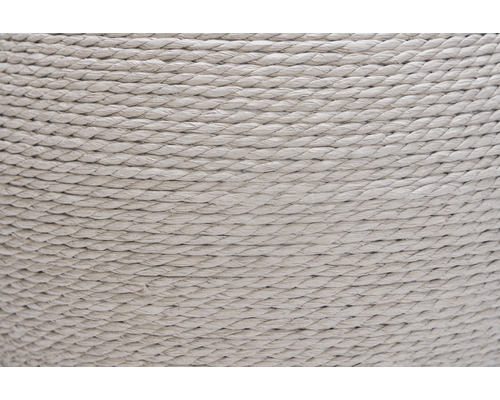 Gros plan d''une corde torsadée en fibres naturelles