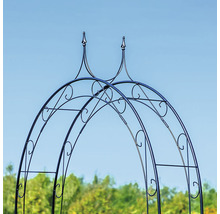 Rosenbogen mit Spitze Wilk 190 x 27 x 289 cm silber