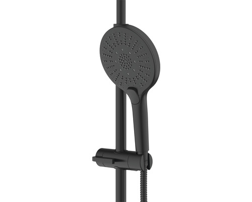 Ensemble de douche avec douchette à main et barre de douche