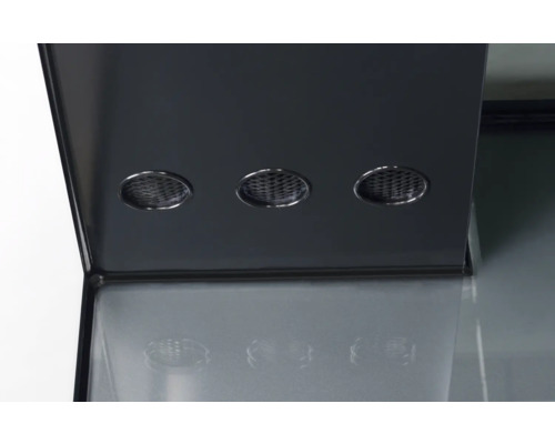 Hotte aspirante avec trois lampes