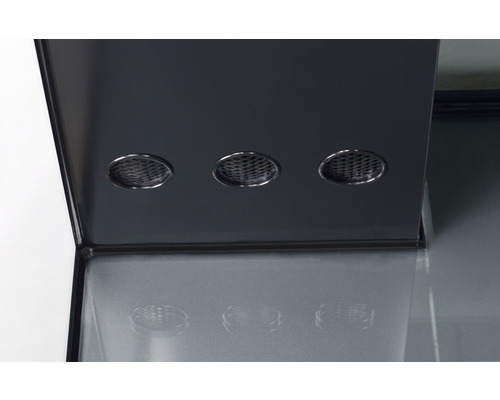 Hotte aspirante avec spots LED ronds