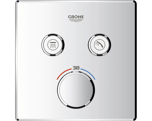 Logo Grohe Thermostat de douche avec douche de tête et douchette