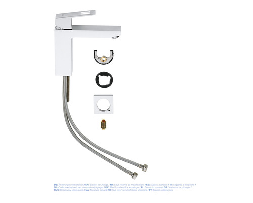 Robinet de lavabo avec accessoires