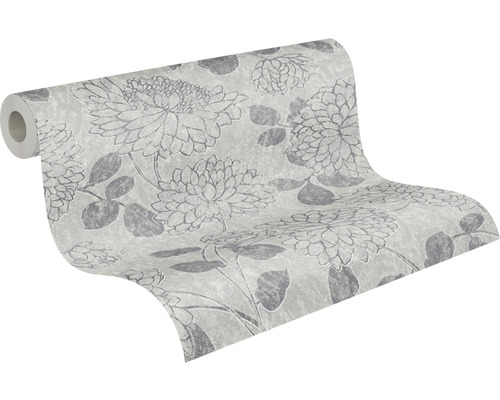 Rouleau de papier peint à motif floral