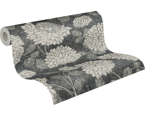 Rouleau de papier peint avec motif floral