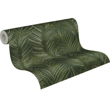 Rouleau de papier peint avec motif de feuilles de palmier