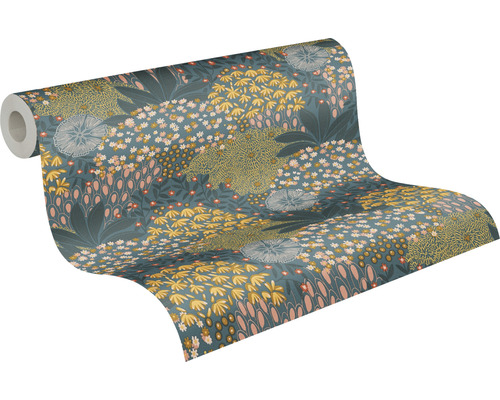 Rouleau de papier peint avec motif floral pour la décoration murale