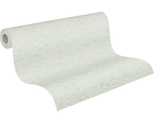 Rouleau de papier peint à motif circulaire