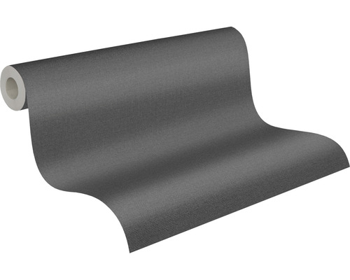 Papier peint structuré gris sur un rouleau