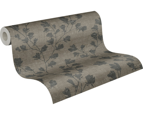 Rouleau de papier peint avec motif de plantes