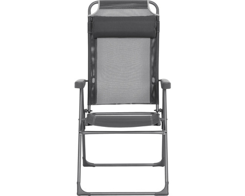 Chaise de jardin avec coussin de tête