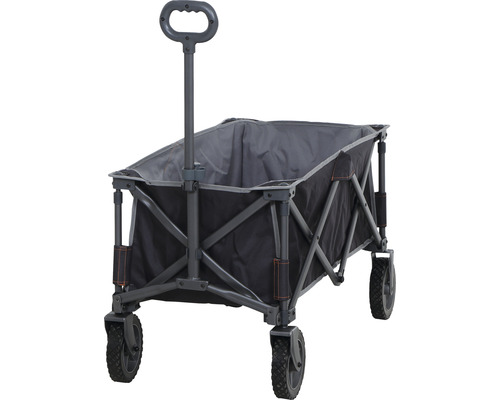 Faltbarer Bollerwagen mit Zuggriff und vier Rädern