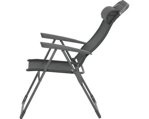 Fauteuil de jardin avec accoudoirs et appuie-tête