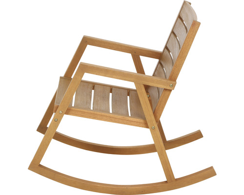 Fauteuil à bascule en bois pour l''extérieur