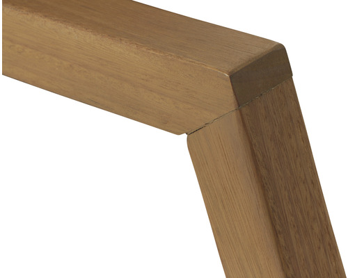 Vue détaillée d''un raccord d''angle en bois