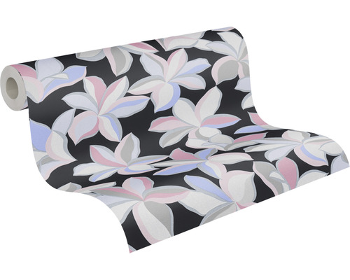Rouleau de papier peint à motif floral