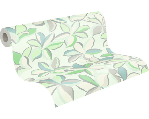 Rouleau de papier peint à motif floral