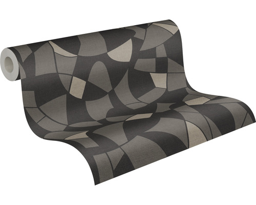 Rouleau de papier peint à motif géométrique