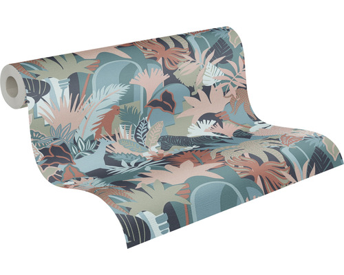 Rouleau de papier peint avec motif jungle