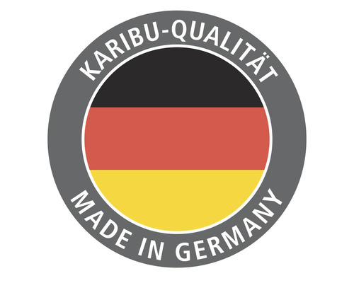 Label Karibu-Qualität Made in Germany