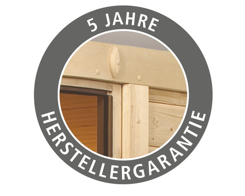 Sceau de garantie fabricant de cinq ans