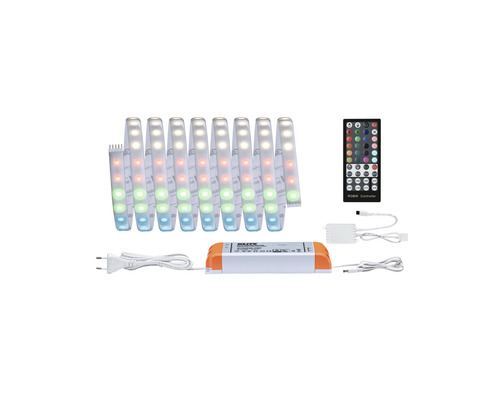 LED-Streifen-Set mit Controller, Netzteil und Fernbedienung