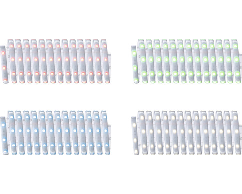 LED Stripes in Rot, Grün, Blau und Weiss