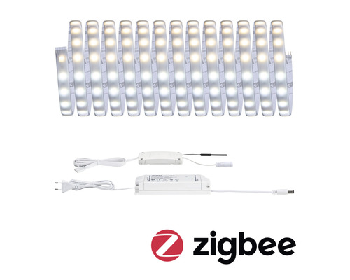 Bande LED avec bloc d''alimentation et logo Zigbee