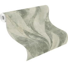 Rouleau de papier peint avec motif de feuilles