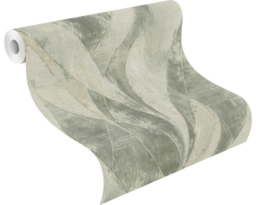 Rouleau de papier peint avec motif de feuilles