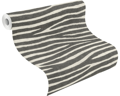 Rouleau de papier peint à motif zébré