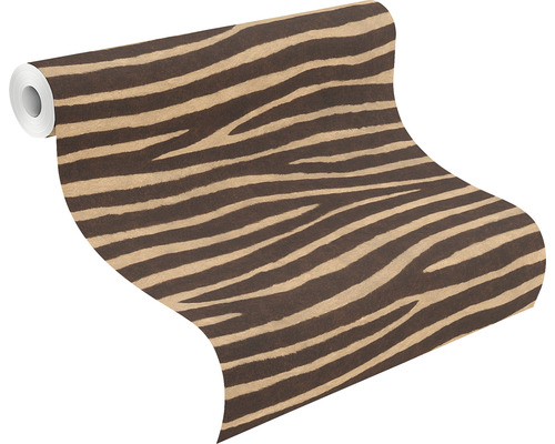 Tapetenrolle mit Zebra Muster