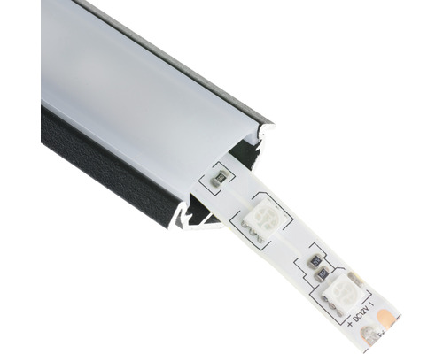 LED-Streifen in Aluminiumprofil